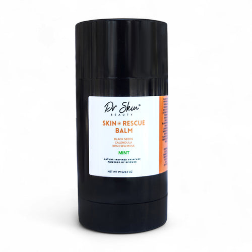 SKIN RESCUE BALM (MINT) 3.5oz | Moisturizing Support for Dry Skin, Eczema, Psoriasis, Cracked Heels, Rashes, and Acne