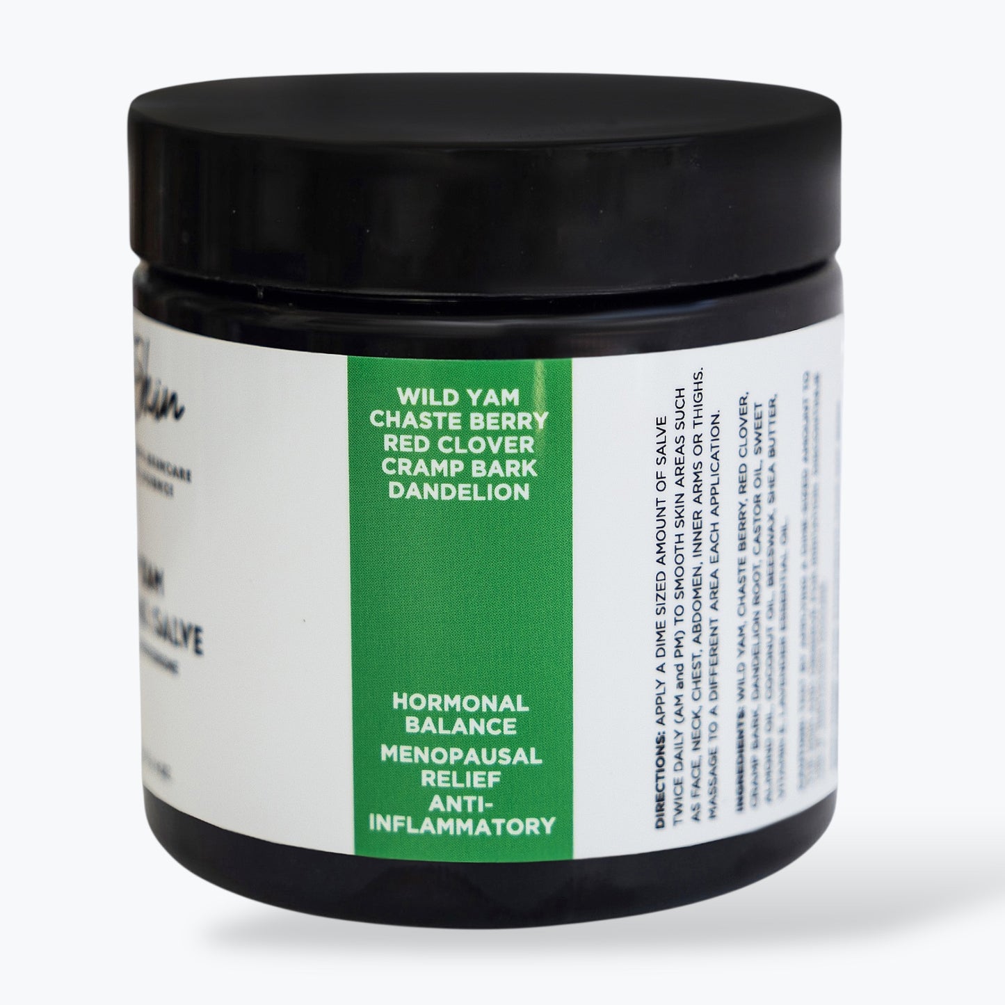 WILD YAM HORMONAL SALVE (LAVENDER) 4 oz | Hormone Support for PMS Relief, Menopause Balance, Energy, and Mood Boost