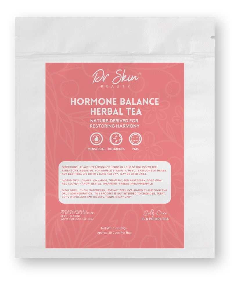 INNER BALANCE SUPPORT TEA 1oz (30 servings) | Herbal Harmony Tea for Hormonal Wellness, PMS Relief, and Cycle Harmony