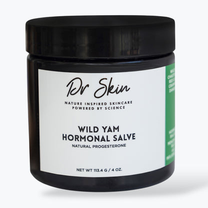 WILD YAM HORMONAL SALVE (LAVENDER) 4 oz | Hormone Support for PMS Relief, Menopause Balance, Energy, and Mood Boost