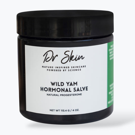WILD YAM HORMONAL SALVE (LAVENDER) 4 oz | Hormone Support for PMS Relief, Menopause Balance, Energy, and Mood Boost